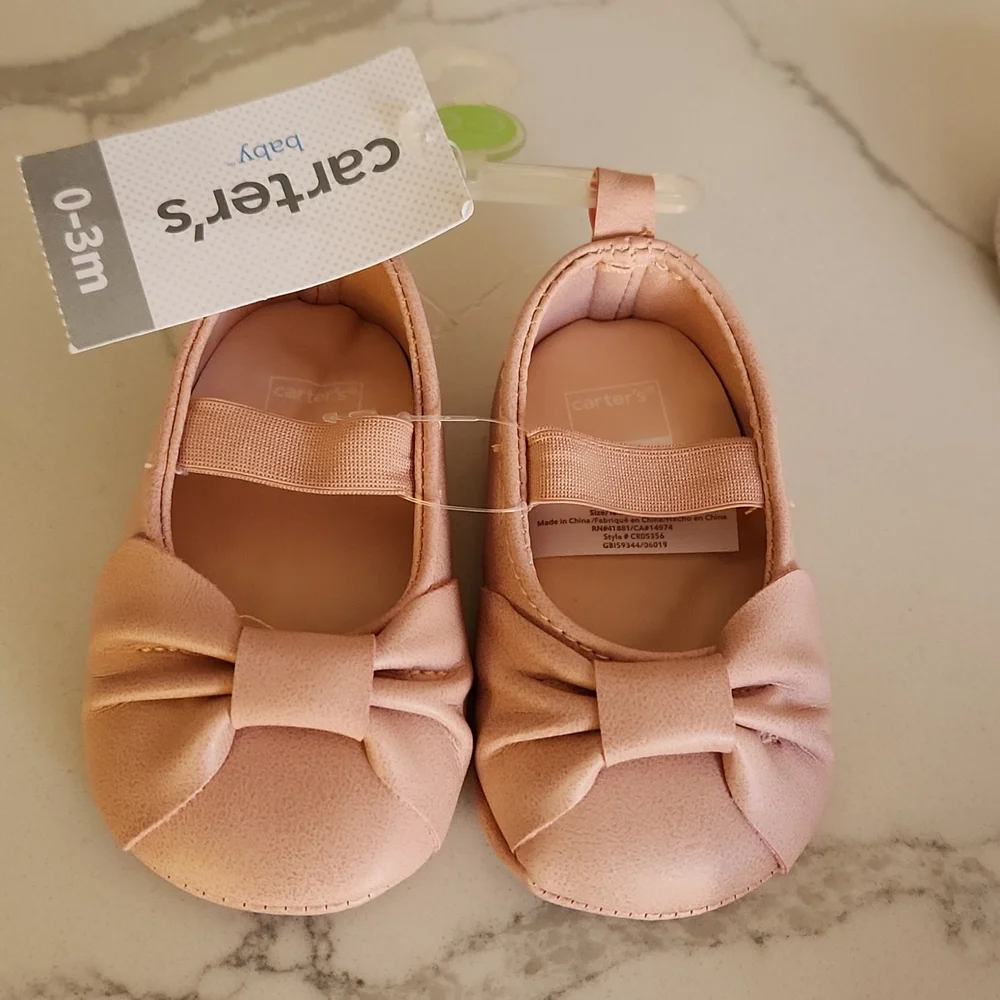 (3) pairs of Carter's baby dress shoes